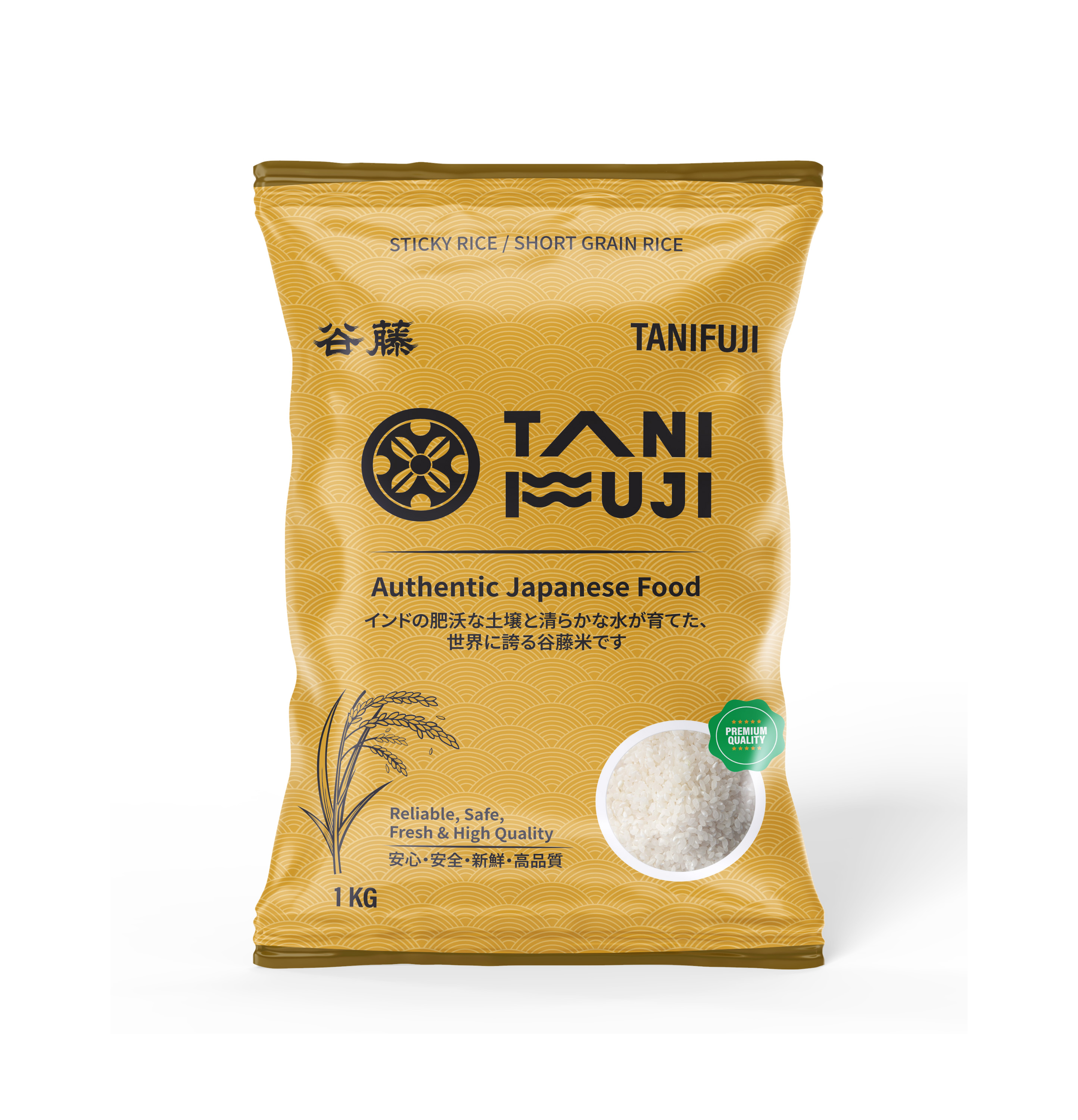 TANIFUJI SUSHI RICE 1KG